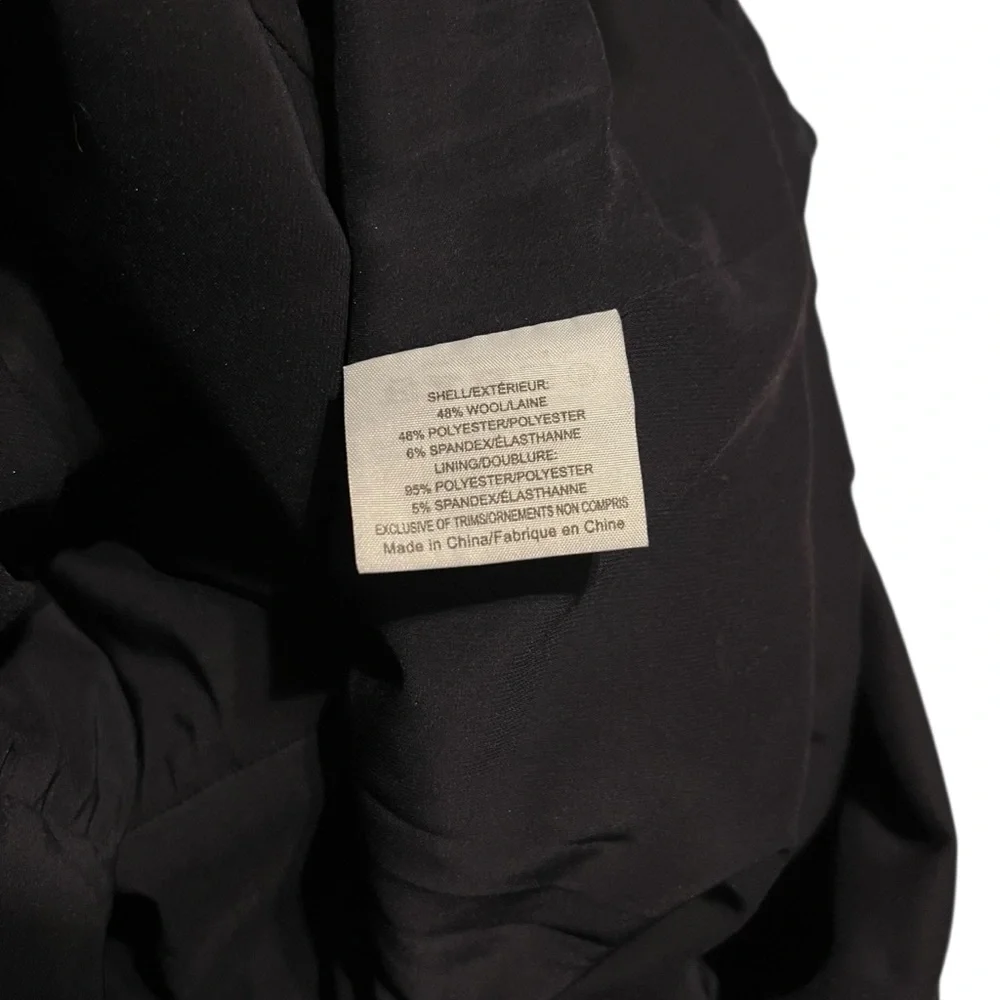 Tory Burch‎ Walsh Wool Blend A-Line Knee length Dress Navy Blue size 4